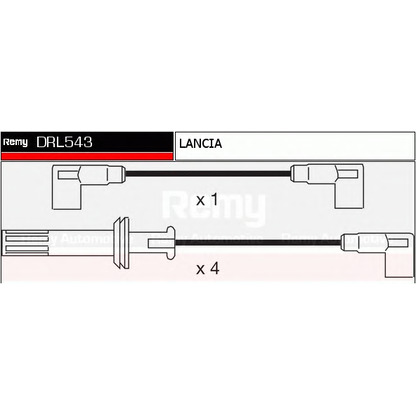 Photo Kit de câbles d'allumage DELCO REMY DRL543