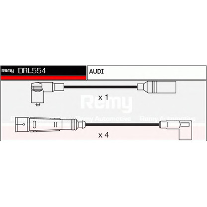 Photo Kit de câbles d'allumage DELCO REMY DRL554