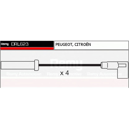 Photo Kit de câbles d'allumage DELCO REMY DRL623