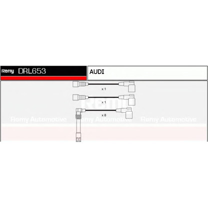 Фото Комплект проводов зажигания DELCO REMY DRL653