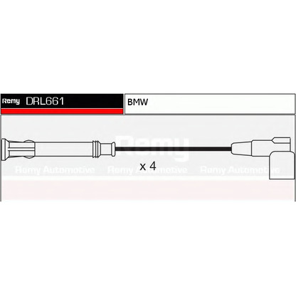 Фото Комплект проводов зажигания DELCO REMY DRL661