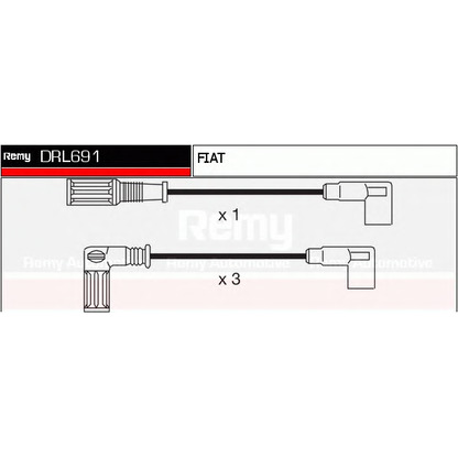 Foto Zündleitungssatz DELCO REMY DRL691