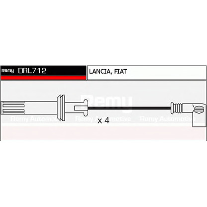 Фото Комплект проводов зажигания DELCO REMY DRL712