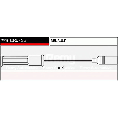 Фото Комплект проводов зажигания DELCO REMY DRL733