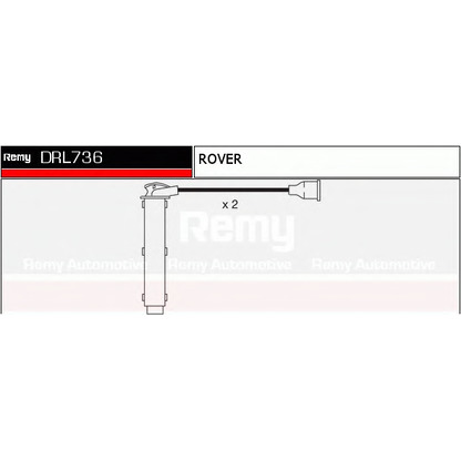 Zdjęcie Zestaw przewodów zapłonowych DELCO REMY DRL736