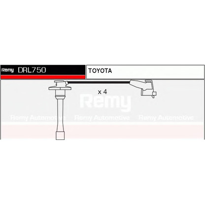 Foto Kit cavi accensione DELCO REMY DRL750