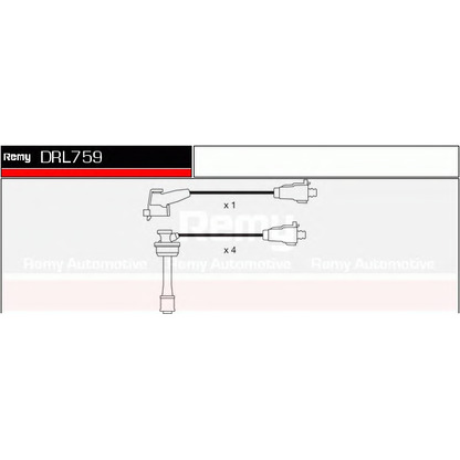 Foto Juego de cables de encendido DELCO REMY DRL759