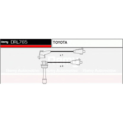 Photo Ignition Cable Kit DELCO REMY DRL765