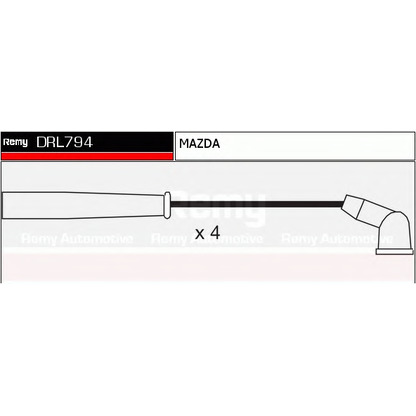 Foto Kit cavi accensione DELCO REMY DRL794