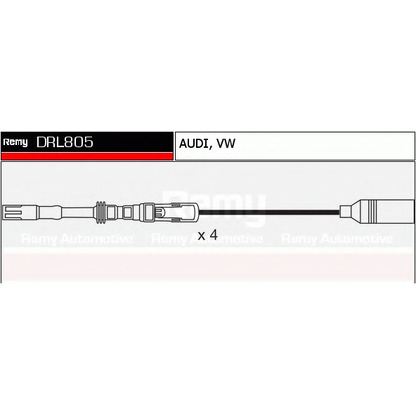 Zdjęcie Zestaw przewodów zapłonowych DELCO REMY DRL805
