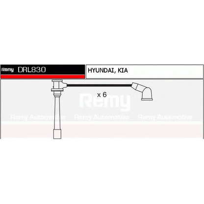 Foto Juego de cables de encendido DELCO REMY DRL830