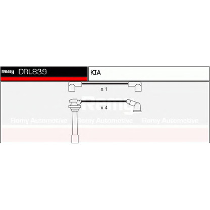 Foto Juego de cables de encendido DELCO REMY DRL839