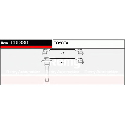 Foto Kit cavi accensione DELCO REMY DRL880