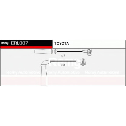 Foto Kit cavi accensione DELCO REMY DRL887