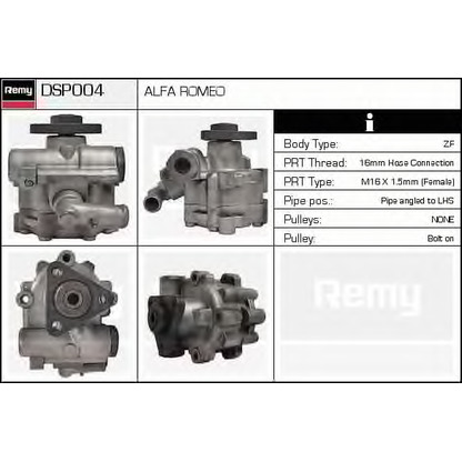 Zdjęcie Pompa hydrauliczna, układ kierowniczy DELCO REMY DSP004