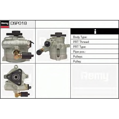 Foto Bomba hidráulica, dirección DELCO REMY DSP018