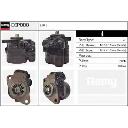 Zdjęcie Pompa hydrauliczna, układ kierowniczy DELCO REMY DSP088