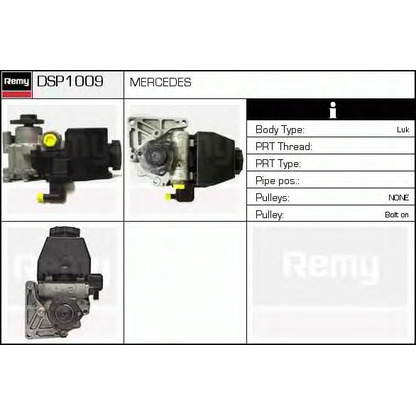 Zdjęcie Pompa hydrauliczna, układ kierowniczy DELCO REMY DSP1009