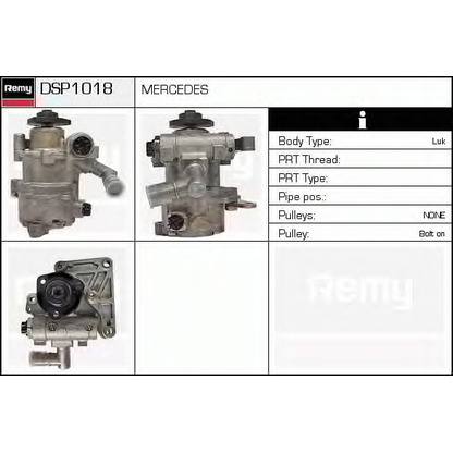 Foto Bomba hidráulica, dirección DELCO REMY DSP1018