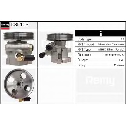 Zdjęcie Pompa hydrauliczna, układ kierowniczy DELCO REMY DSP106