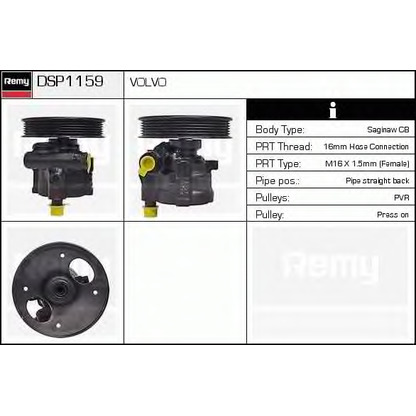 Foto Bomba hidráulica, dirección DELCO REMY DSP1159