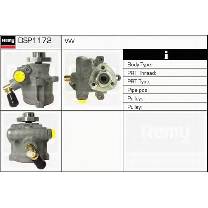 Zdjęcie Pompa hydrauliczna, układ kierowniczy DELCO REMY DSP1172