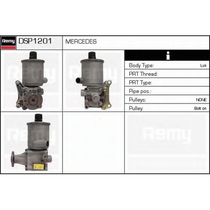 Zdjęcie Pompa hydrauliczna, układ kierowniczy DELCO REMY DSP1201