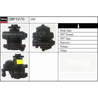 Zdjęcie Pompa hydrauliczna, układ kierowniczy DELCO REMY DSP1276