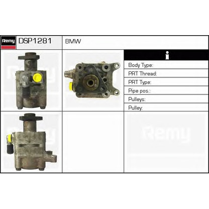 Zdjęcie Pompa hydrauliczna, układ kierowniczy DELCO REMY DSP1281