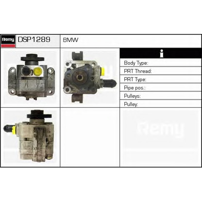 Zdjęcie Pompa hydrauliczna, układ kierowniczy DELCO REMY DSP1289