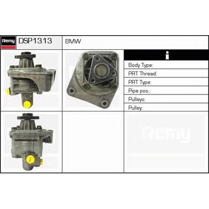 Zdjęcie Pompa hydrauliczna, układ kierowniczy DELCO REMY DSP1313