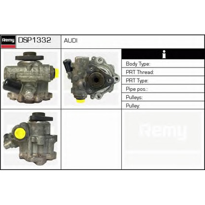 Zdjęcie Pompa hydrauliczna, układ kierowniczy DELCO REMY DSP1332