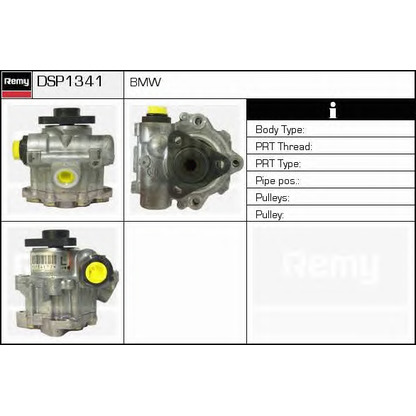 Zdjęcie Pompa hydrauliczna, układ kierowniczy DELCO REMY DSP1341