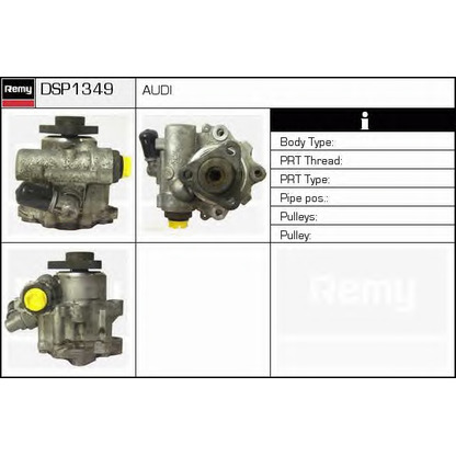 Foto Hydraulikpumpe, Lenkung DELCO REMY DSP1349