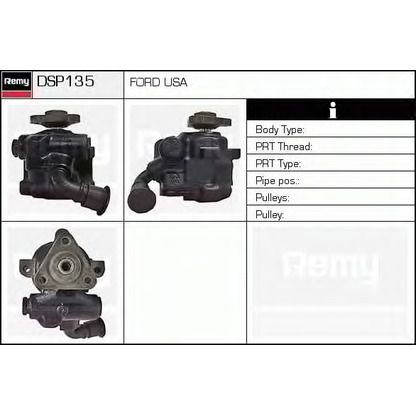 Foto Bomba hidráulica, dirección DELCO REMY DSP135