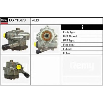 Photo Hydraulic Pump, steering system DELCO REMY DSP1389