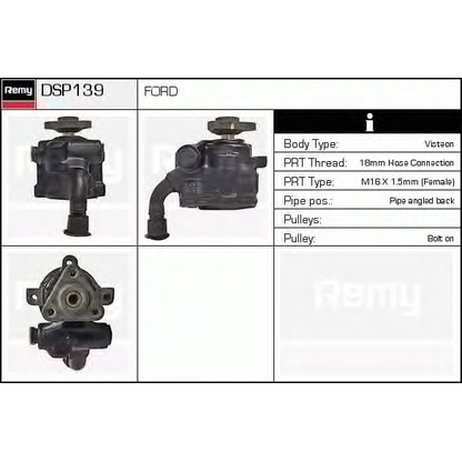 Foto Hydraulikpumpe, Lenkung DELCO REMY DSP139