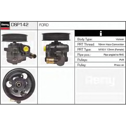 Zdjęcie Pompa hydrauliczna, układ kierowniczy DELCO REMY DSP142