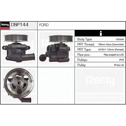 Foto Pompa idraulica, Sterzo DELCO REMY DSP144