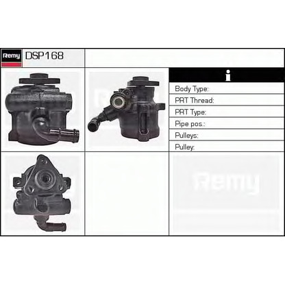 Zdjęcie Pompa hydrauliczna, układ kierowniczy DELCO REMY DSP168