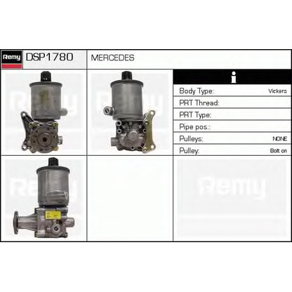 Foto Bomba hidráulica, dirección DELCO REMY DSP1780