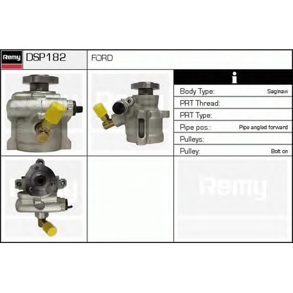 Zdjęcie Pompa hydrauliczna, układ kierowniczy DELCO REMY DSP182