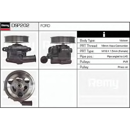 Foto Pompa idraulica, Sterzo DELCO REMY DSP202