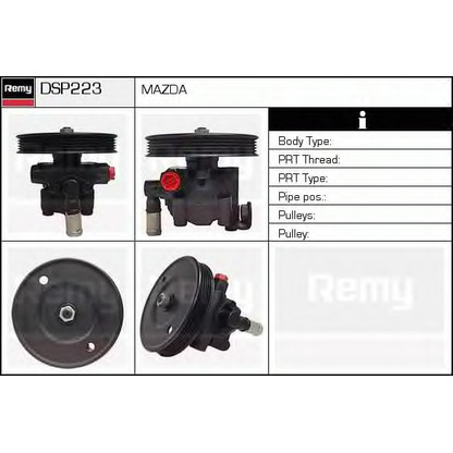 Zdjęcie Pompa hydrauliczna, układ kierowniczy DELCO REMY DSP223