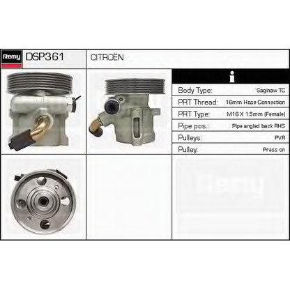 Foto Hydraulikpumpe, Lenkung DELCO REMY DSP361