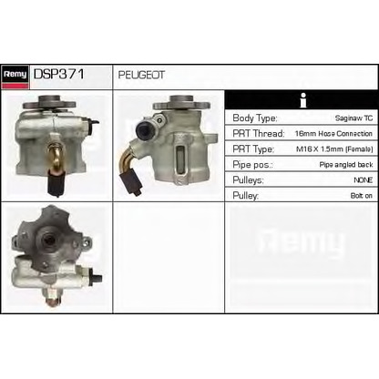 Foto Pompa idraulica, Sterzo DELCO REMY DSP371