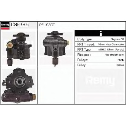 Foto Pompa idraulica, Sterzo DELCO REMY DSP385