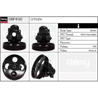Zdjęcie Pompa hydrauliczna, układ kierowniczy DELCO REMY DSP450