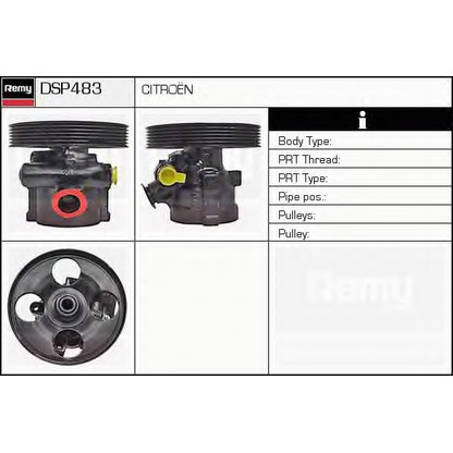 Photo Pompe hydraulique, direction DELCO REMY DSP483