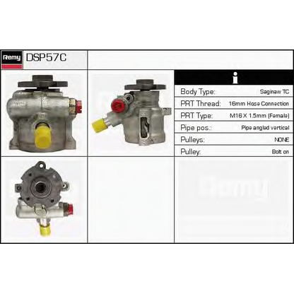 Foto Hydraulikpumpe, Lenkung DELCO REMY DSP57C